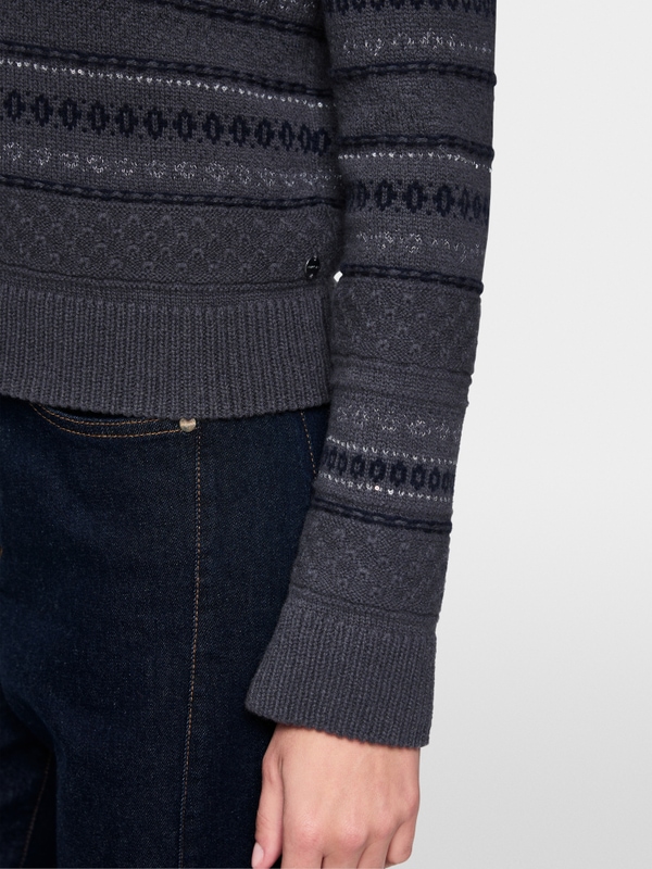 Lurex cardigan ‘Rethink Together’