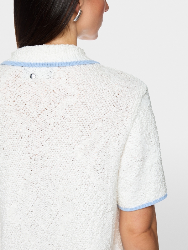 Cardigan à manches courtes « Knitted in Germany »