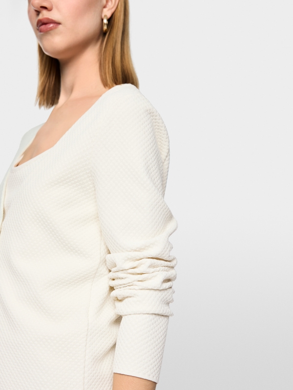 ‘Rethink Together’ short cardigan