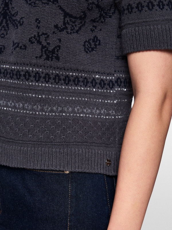 Pull à motif cachemire Rethink Together