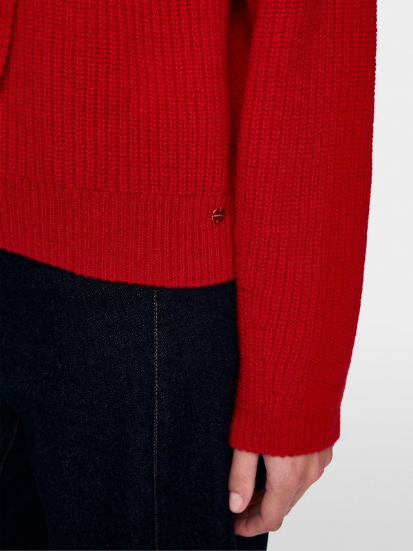 Grobstrickpullover "Rethink Together"