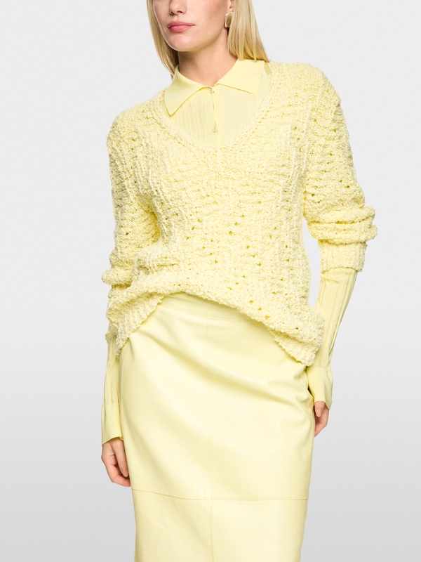 Pull en maille épaisse Knitted in Germany