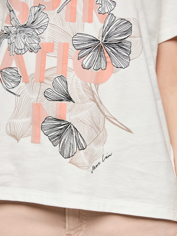 T-shirt à col rond « Rethink Together »