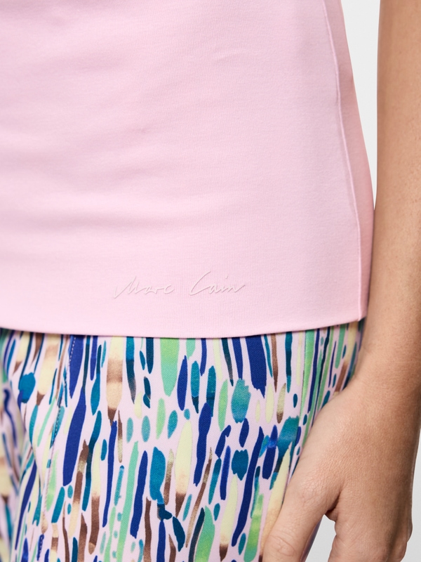 T-shirt en coton stretch