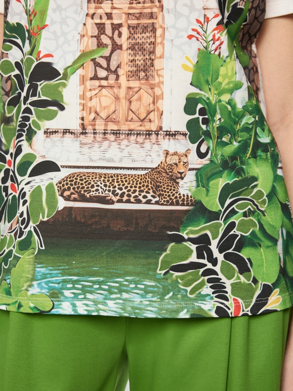 ‘Rethink Together’ printed shirt