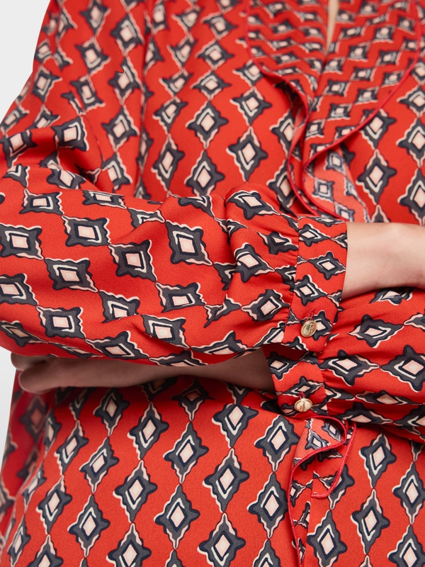 Chemisier fluide « Rethink Together »