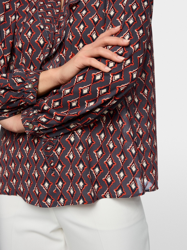 Flowing blouse ‘Rethink Together’