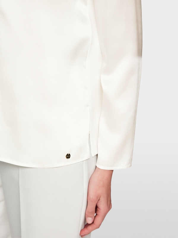 Blusenshirt aus Seide