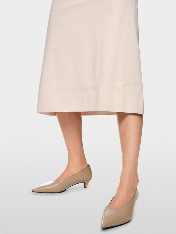 Jupe midi en maille fine "Rethink Together"