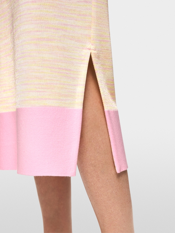 ‘Knitted in Germany’ calf-length skirt