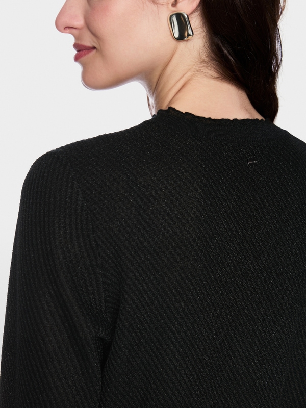 Cardigan aus Schurwollmix