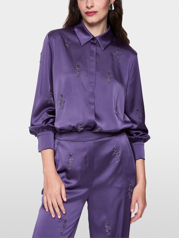 Party blouse with cuffs