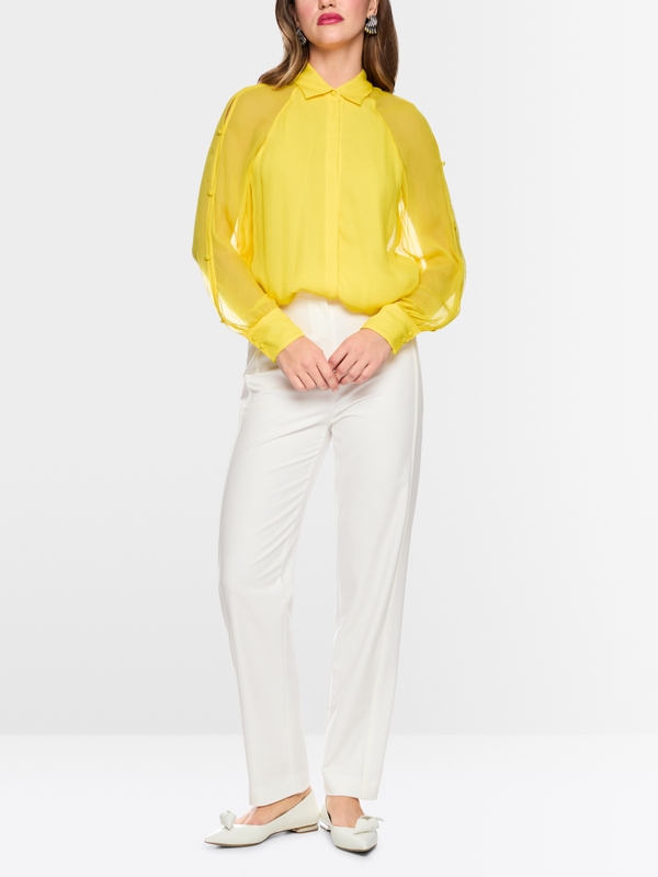 Pantalon FRANCA taille haute