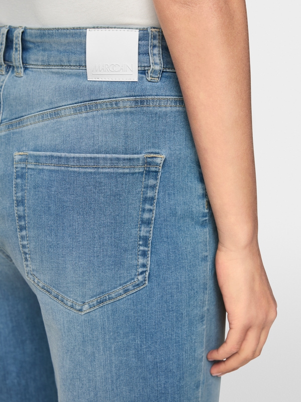 WARRI wide cut jeans with high waist