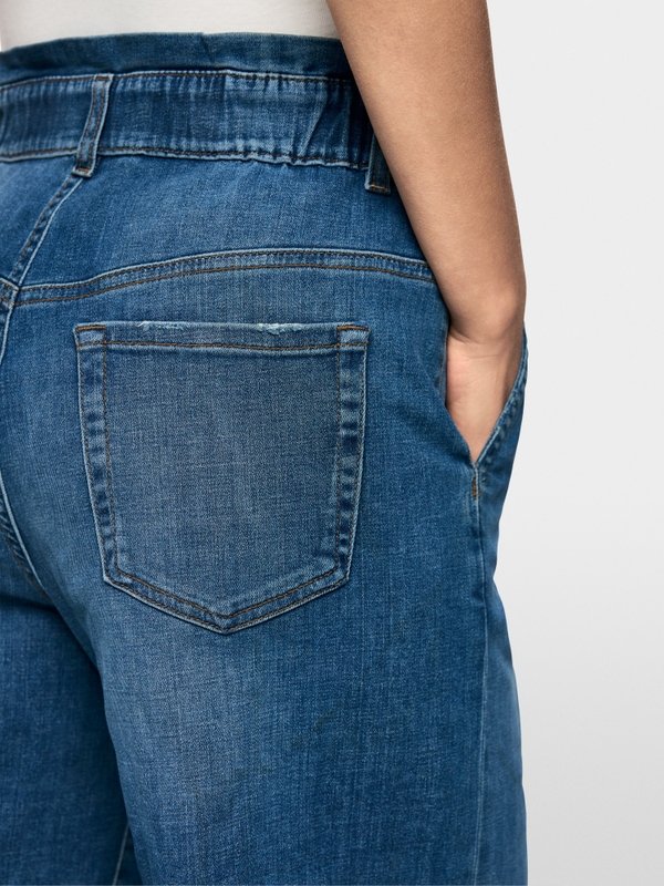 WAUKEE wide jeans with high waistband