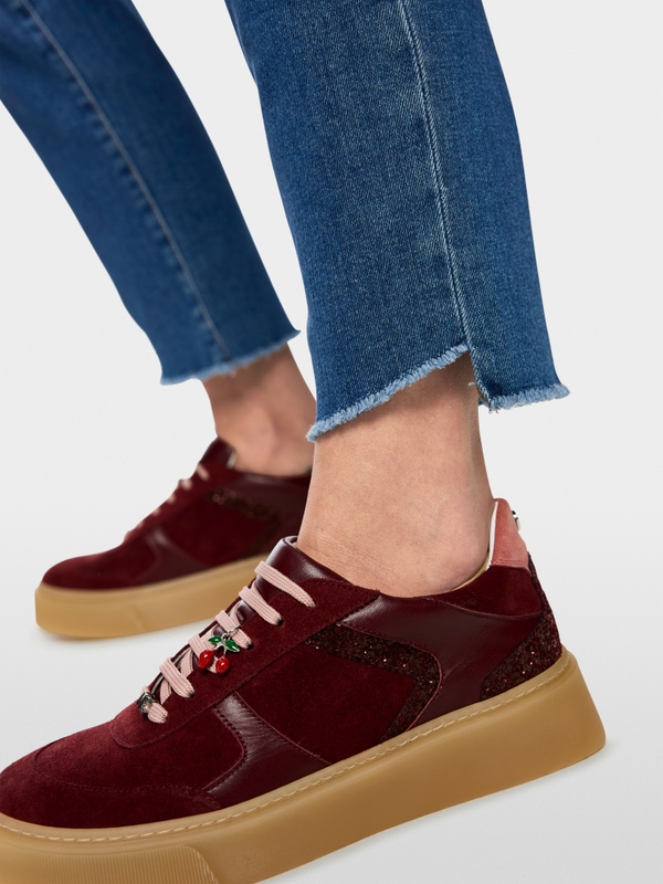 SILEA slim-fit jeans with cropped cut