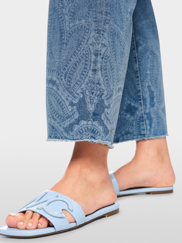 WIGAN jeans with paisley pattern