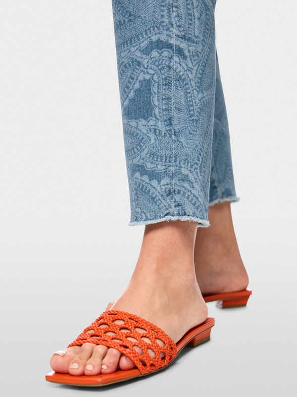 ROHA jeans with paisley pattern