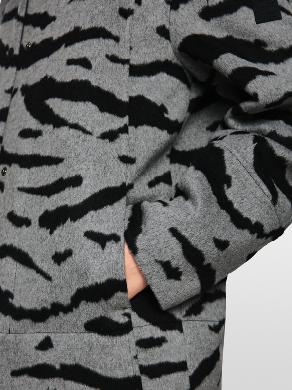 Chemise à imprimé animalier