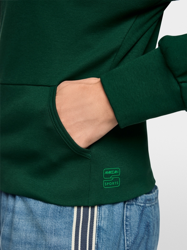 Lightweight stretch cotton jersey jacket