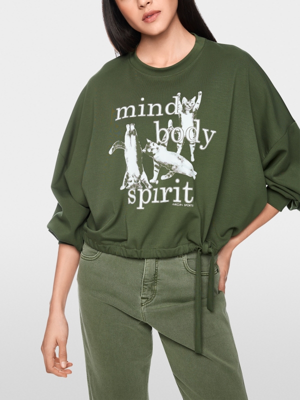 Sweatshirt with print