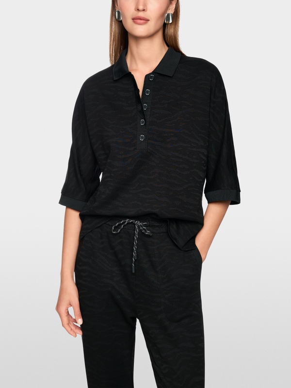 Polo avec imprimé animalier