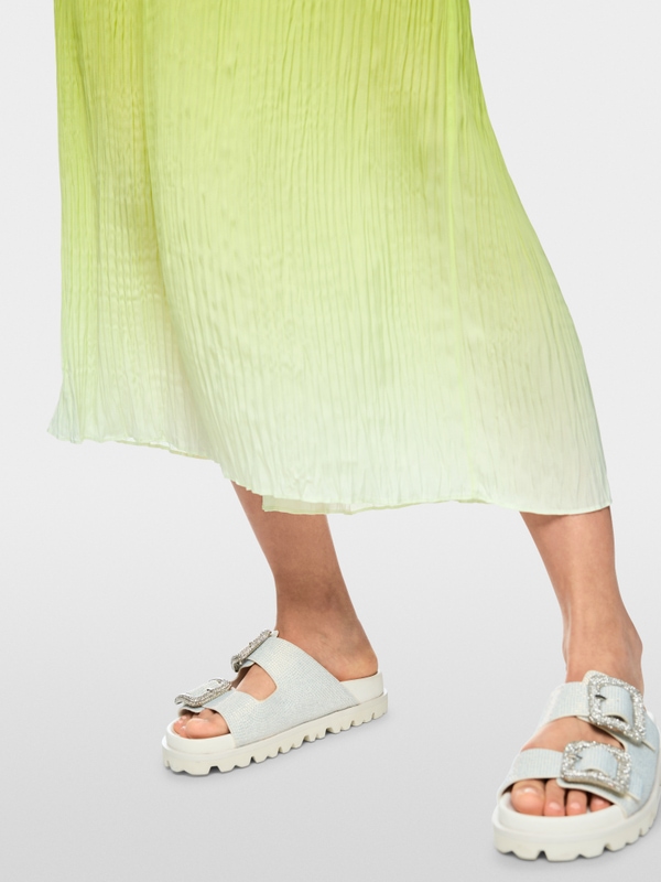 ‘Rethink Together’ airy midi skirt