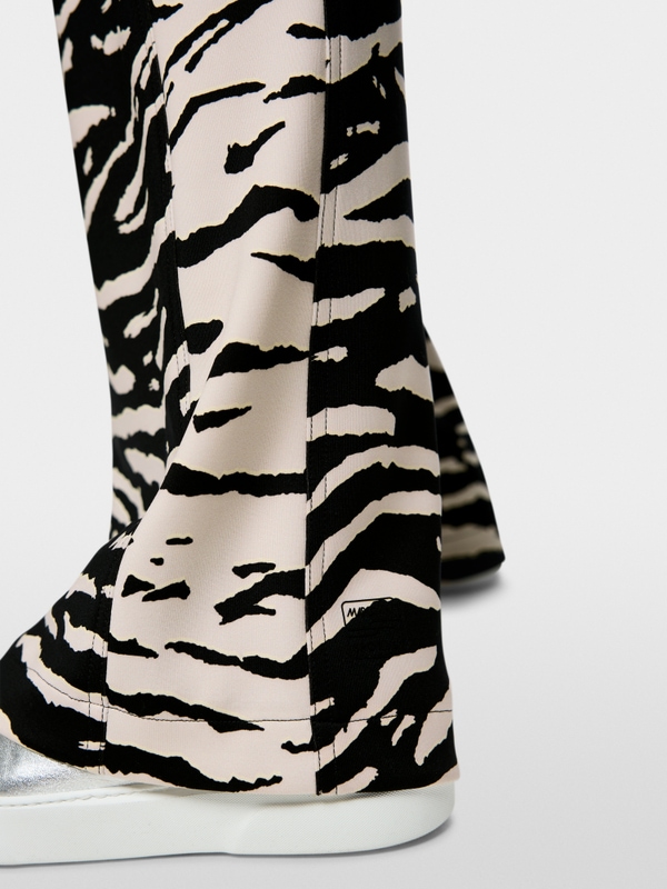 WELKOM trousers with animal print