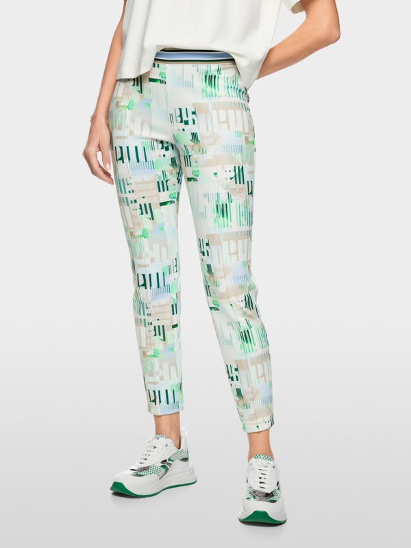 SOFIA trousers in scuba jersey