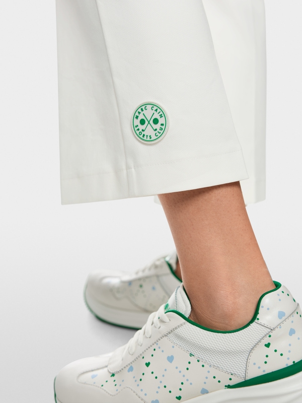 FUYU trousers with side zip