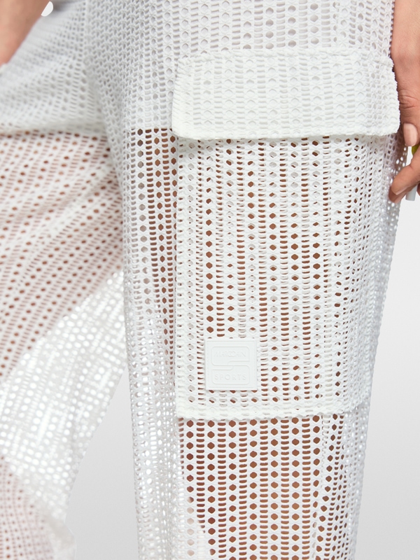 WASHINGTON hole pattern trousers