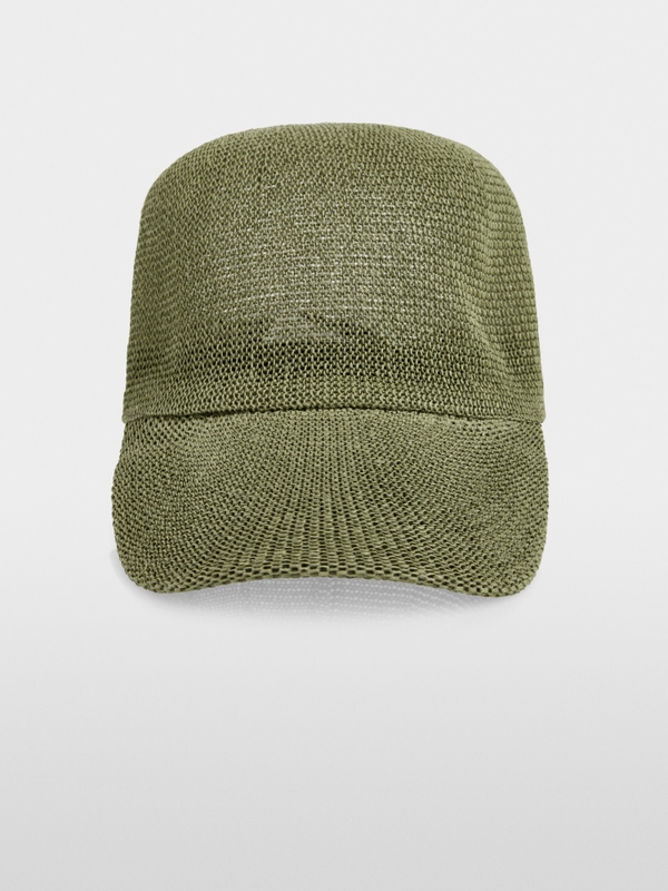Cap with mesh look