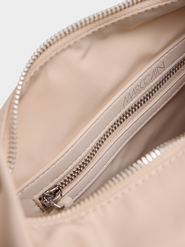 ‘Rethink Together’ nylon hobo bag