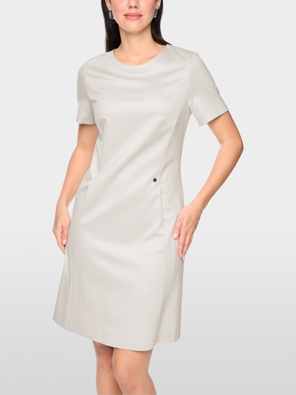 Stretch viscose mini dress