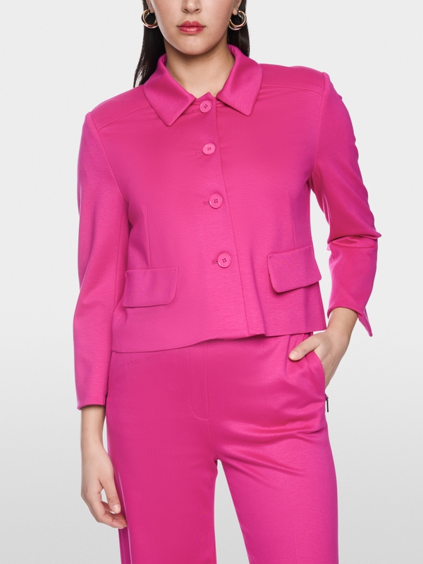 Stretch viscose short jacket