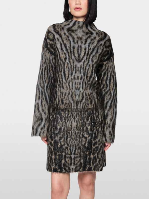 ‘Knitted in Germany’ ocelot jumper