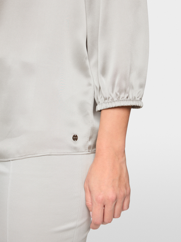 Silk blouse with 3/4 sleeves
