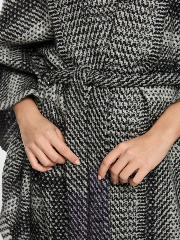 ‘Knitted in Germany’ knitted coat
