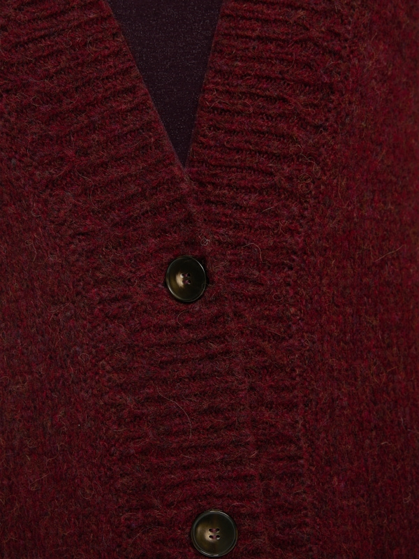 Manteau en maille grossière 