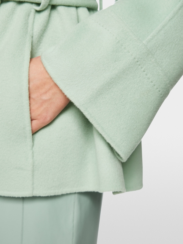 Short wool coat