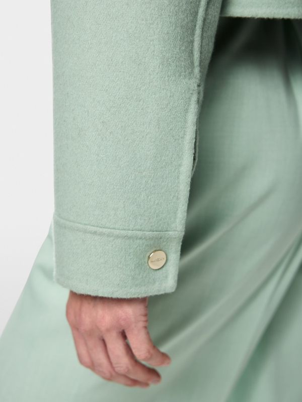 Luxurious reversible wool jacket