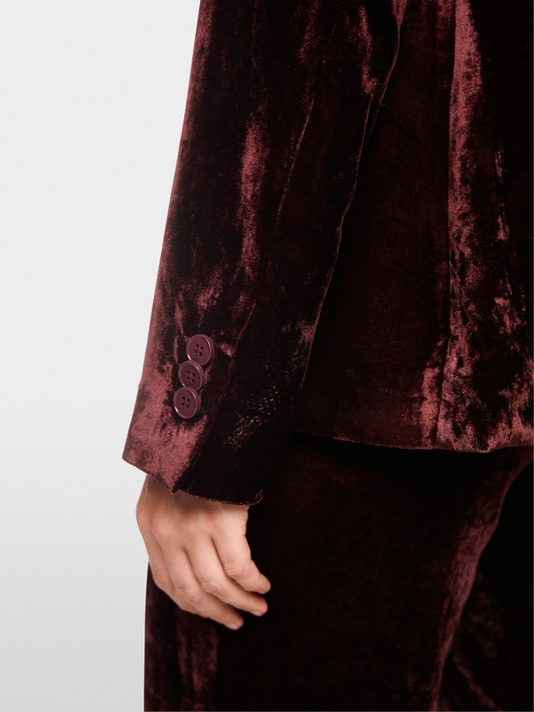 Blazer en velours 