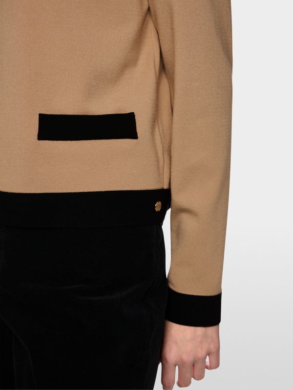 ‘Knitted in Germany’ fine-knit cardigan