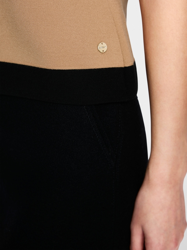 ‘Knitted in Germany’ short sleeve jumper