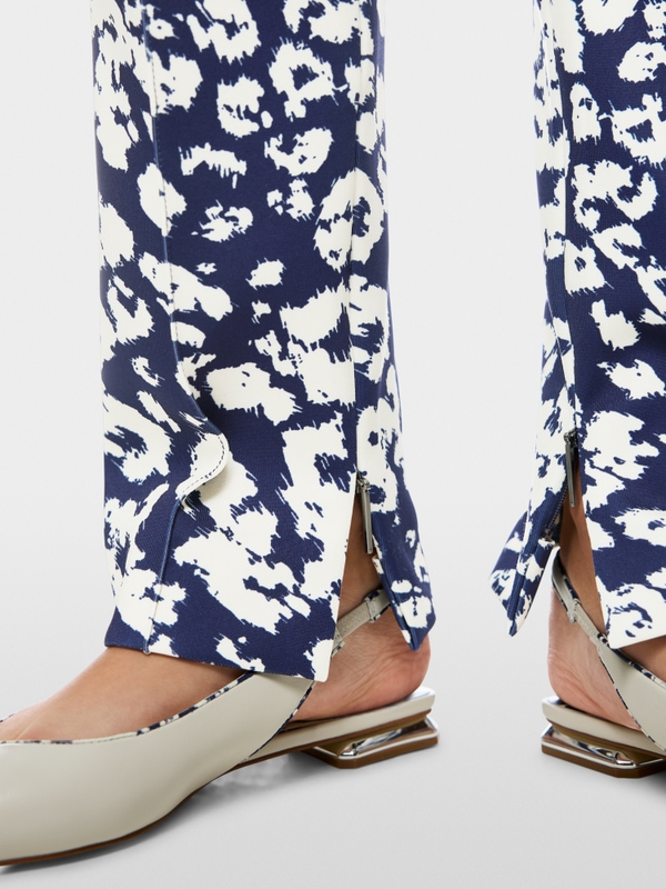 Pantalon en tissu SYDNEY à imprimé