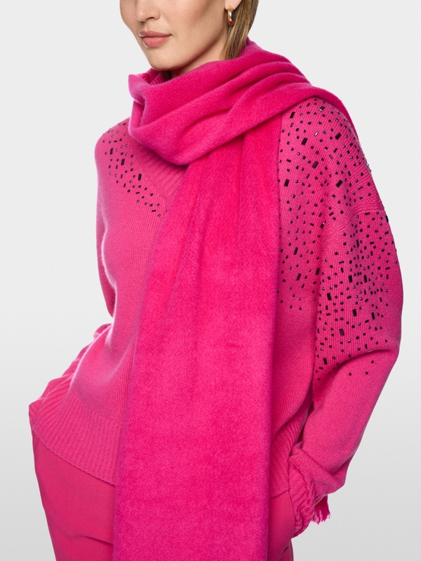Pure new wool scarf