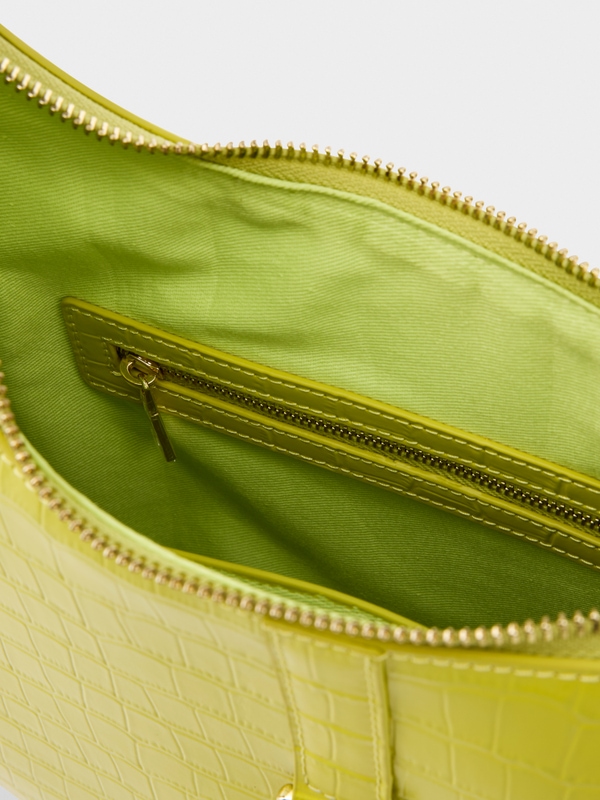 Leather hobo bag