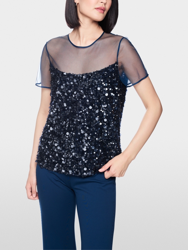 Chemisier à paillettes