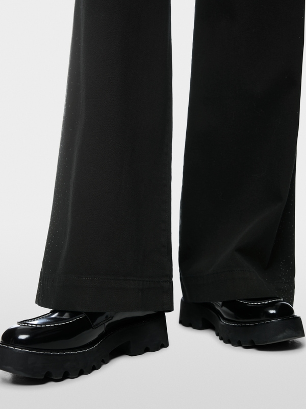 WARRI wide fit and high waist jeans