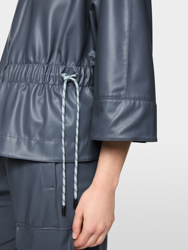 Faux leather jacket